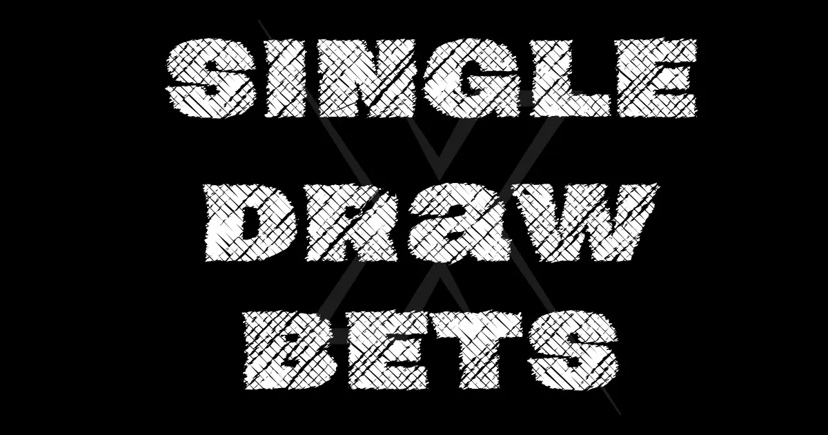 Single Draw Fixed Matches